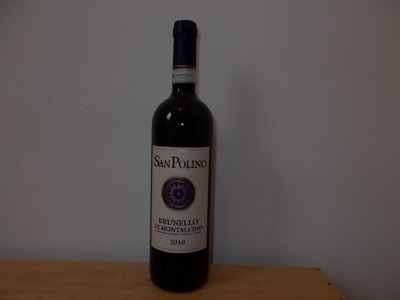 2010 San Polino Brunello di Montalcino (99 Points JS) No Reserve