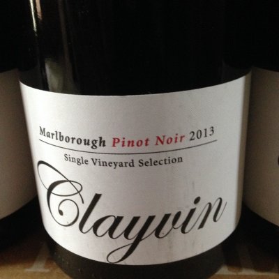 2014 Pinot Noir ‘Single Vineyard selection  Clayvin' Giesen Family Wines, Marlborough         