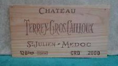 2000 St Julien - Terry gros caillou - Greatest year perfect bottle - OWC