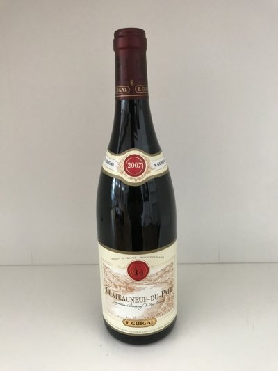 Lot 55:  Chateauneuf du Pape Guigal 2007 (6 bottles) Provenance: Delivered directly from the Wine Society