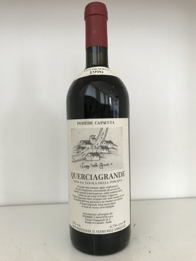 Querciagrande Podere Capaccia 1990 (9 bottles) September Lot 121.