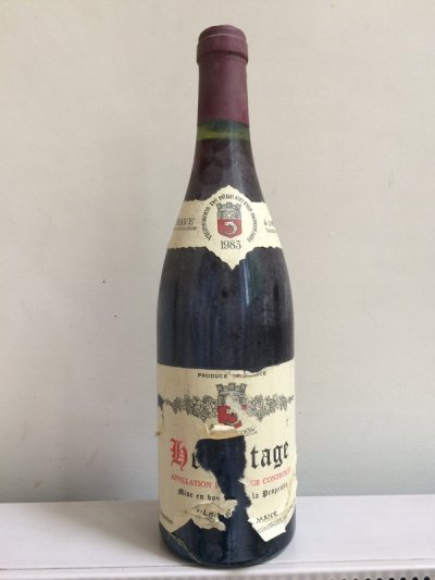 Hermitage rouge J.L. Chave 1983