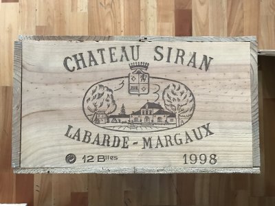 Lot 7. Chateau Siran 1998 (12 bottle OWC)