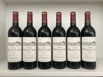 Lot 10. Chateau Pontet Canet 1995 (12 bottles)