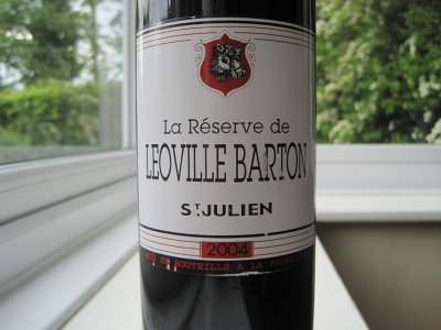 La Reserve de Leoville Barton 2004, Saint-Julien (CT 88)