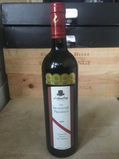 1998 D'Arenberg Ironstone Pressings GSM (RP 92 pts) - No Reserve