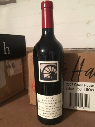2007 Two Hands Coach House Block Shiraz Single Vineyard (RP 94 pts)