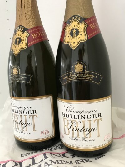 Lot 36. Bollinger Brut 1976 (2 bottles)