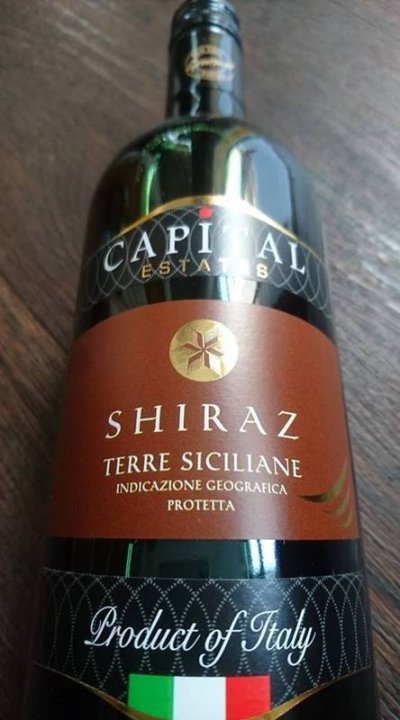 2017 Capital Shiraz Terre Siciliane