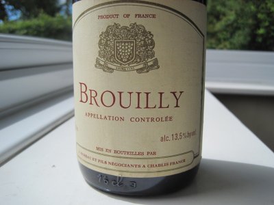 Brouilly 1982 J. Moreau