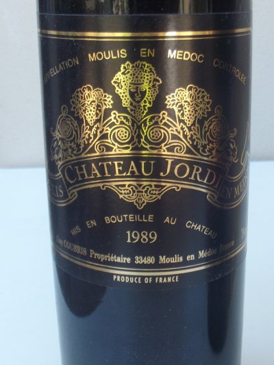 1989 Château JORDI / Moulis-Médoc. Cru Bourgeois