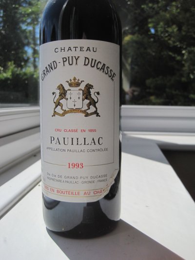 Chateau Grand-Puy Ducasse 1993 Pauillac (WS 88)