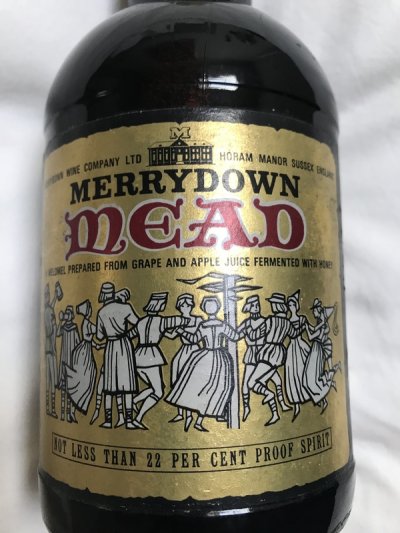  Mead - Sussex - 22 % proof - the oldest alcoholic drink !
