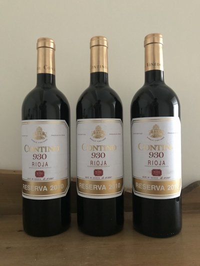 Contino, Rioja Reserva 930 (special bottling for wine society), 2010