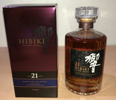 Hibiki 21 years old whisky-Suntory