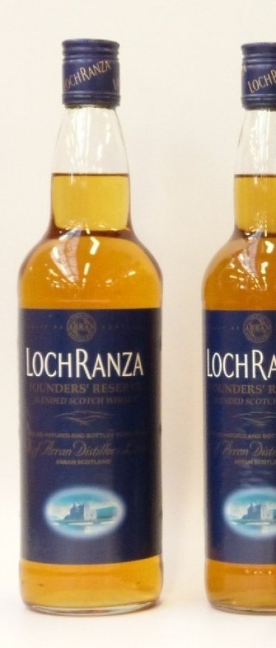 Rare - 2 bottles of Lochranza Founder's Reserve, Whisky, Isle of Arran, Scotland