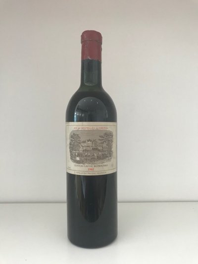 August Lot 8. Chateau Lafite Rothschild 1962 (1 bottle)