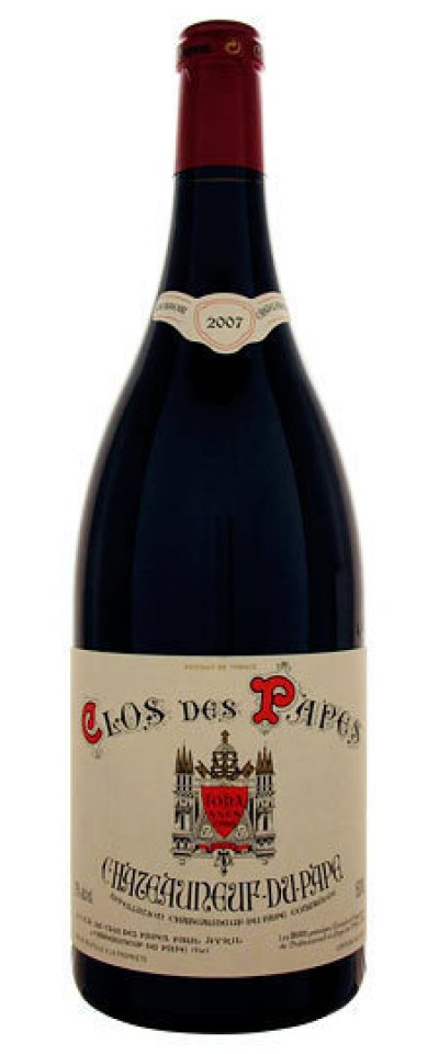 100 points - 1 Magnum of Clos Des Papes, Chateauneuf du Pape, 2007