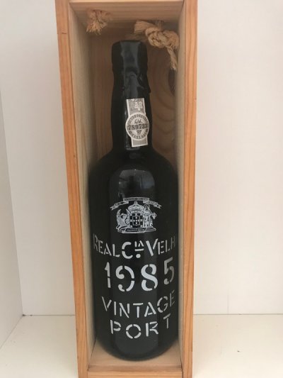Real Companhia Velha Vintage Port 1985 (1 bottle) August Lot 25. 
