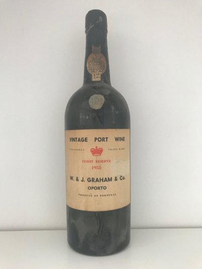 Graham Vintage Port 1955 (1 bottle) 