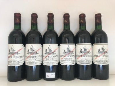 August Lot 32. Chateau Beychevelle 1985 (6 bottles)
