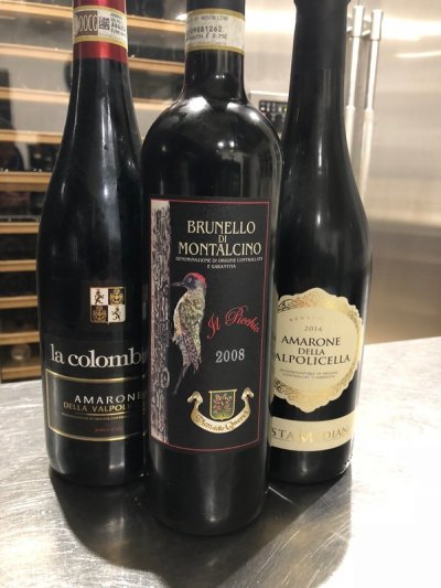 ITALIAN PREMIUM Amarone/brunello COLLECTION X 3