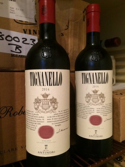 2014 Marchesi Antinori Tignanello Toscana IGT, Tuscany, Italy