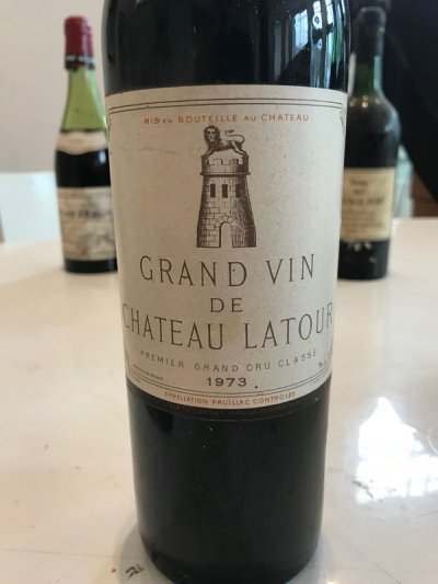 Chateau Latour 1973 (1 bottle) August Lot. 43
