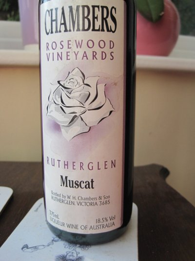 Chambers Rosewood Vineyards Muscat, Rutherglen