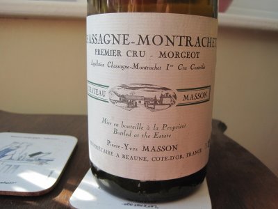 Chassagne-Montrachet Premier Cru Morgeot 1993 Pierre-Yves Masson 
