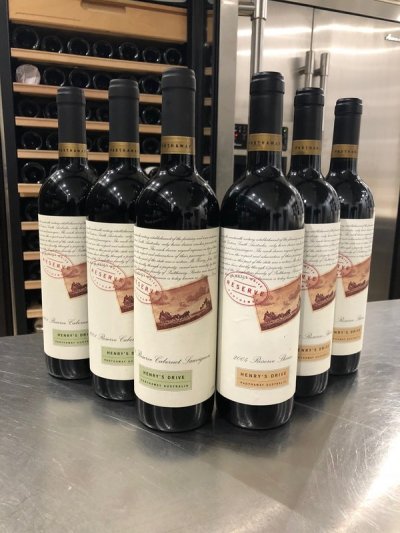 HENRY DRIVE AGED RESERVE COLLECTION 2001, 2003 X 6