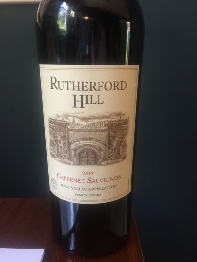 2013 Rutherford Hill, Cabernet Sauvignon, Nappa Valley
