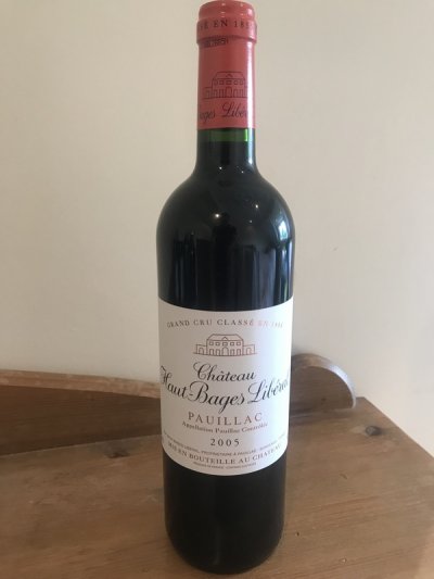 Haut Bages Liberal, 2005, (ERP 90pts)