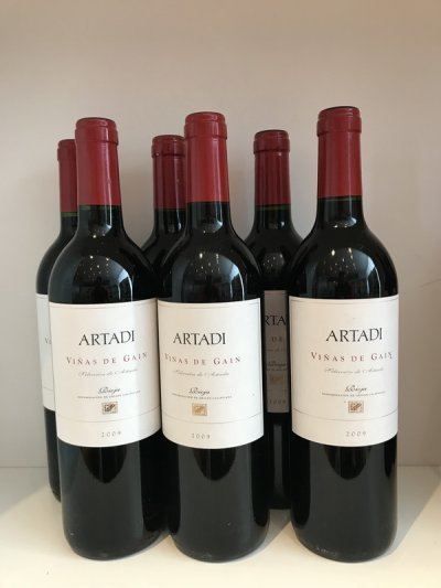 Artadi, Vinas de Gain 2009 (6 bottles) September Lot 76.