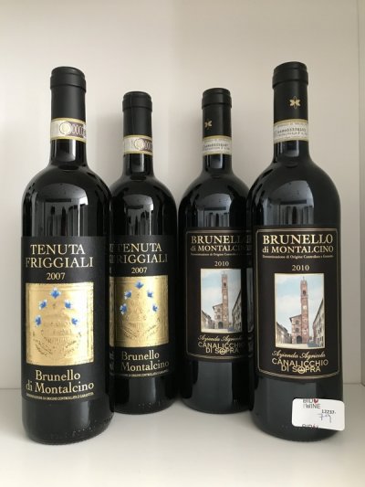 Brunello di Montalcino Tasting Lot including 98pt wine (4 bottles) September Lot 81.