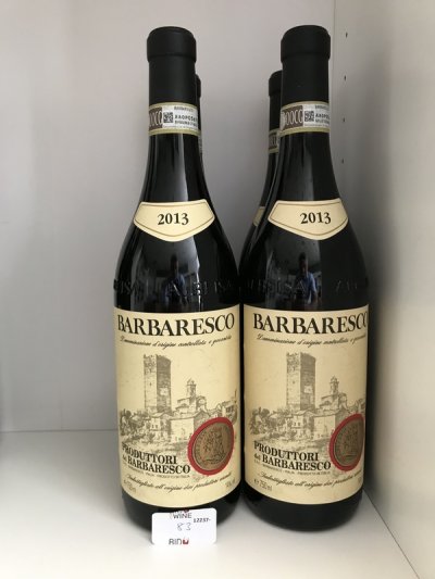 Barberesco, Produttori del Barberesco 2013 (4 bottles) September Lot 85.