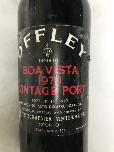 1970 Offley Boa Vista Vintage port - greatest year and condition 