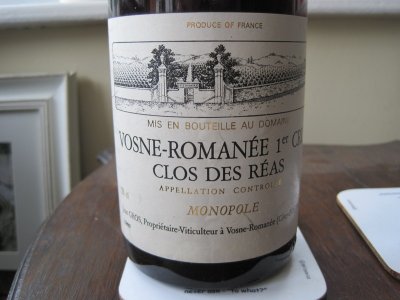 Clos des Reas Vosne-Romanee Premier Cru 1989 Domaine Michel Gros  