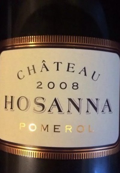 Chateau Hosanna 2008 [OWC of 6 bottles] [October Lot 62A-B.]