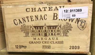 Chateau Cantenac Brown 2009 [OWC of 12 bottles] [October Lot 42.]