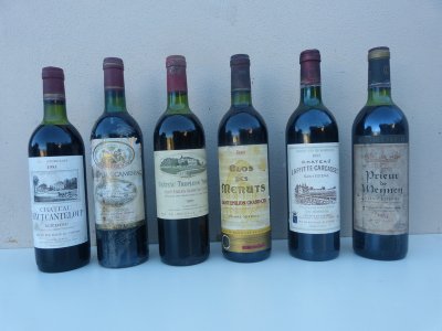 SIX BORDEAUX CHATEAUX - 1981 and 1983