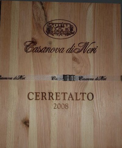 Casanova di Neri Cerretalto, Brunello di Montalcino 2008 [OWC of 6 bottles] [October Lot 225]