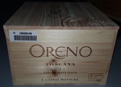 Tenuta Sette Ponti Oreno Toscana IGT 2012 [OWC of 6 bottles] [October Lot 229]
