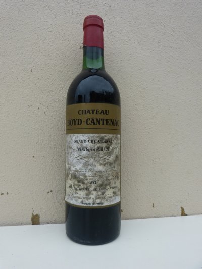 1982 Château BOYD-CANTENAC / 3rd Growth MARGAUX