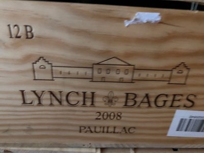 Chateau Lynch Bages Pauillac Bordeaux 2008 (From OWC)