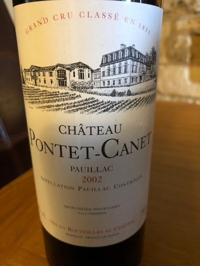 Chateau Pontet-Canet Pauillac Bordeaux 2002
