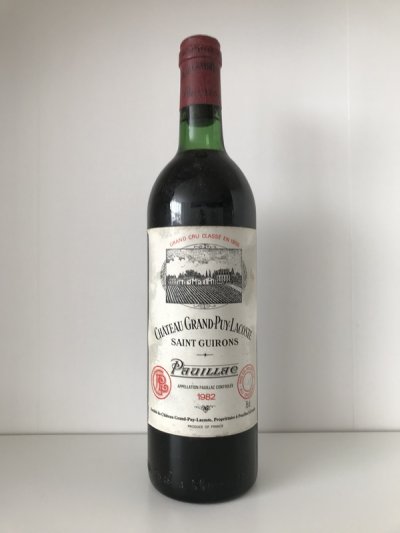 Chateau Grand-Puy-Lacoste 1982 [1 bottle] [October Lot 234]