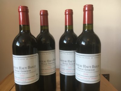 Chateau Haut Bailly 1996 (WS - £77)