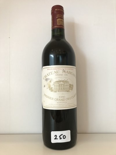 Chateau Margaux 1986 [1 bottle] [October Lot 250]