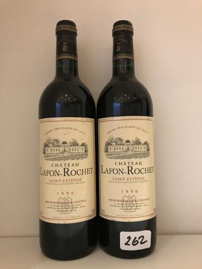 Chateau Lafon Rochet 1996 [2 bottles] [October Lot 262] 